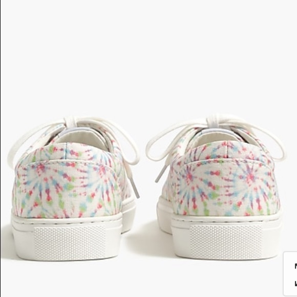 NWT J.Crew Factory Sneakers (Tie-Dye) - Picture 3 of 6